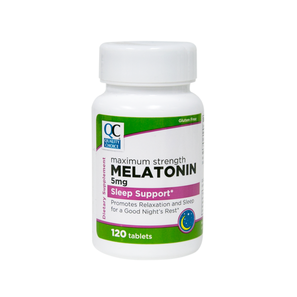 Melatonin 5 Mg Tablets 120 Ct