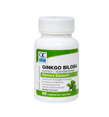 Ginko Biloba Extract Vegetarian Capsules 60 Ct.