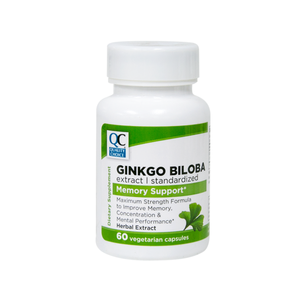 Ginko Biloba Extract Vegetarian Capsules 60 Ct.