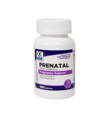 Prenatal Multivitamins & Minerals Tablets 100 Ct
