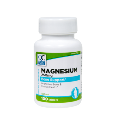 Magnesium 250 Mg Tablets 100 Ct