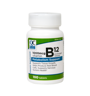 Vitamin B-12 1000 Mcg PR Tablet 100 Ct