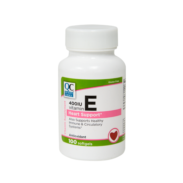 Vitamin E 400 IU Softgels 100 Ct.